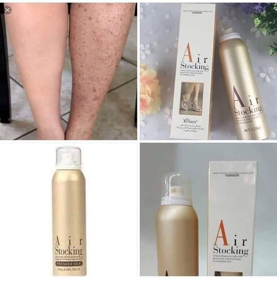Air stocking spray"اسبراي خافي لعيوب الساقين" image 2