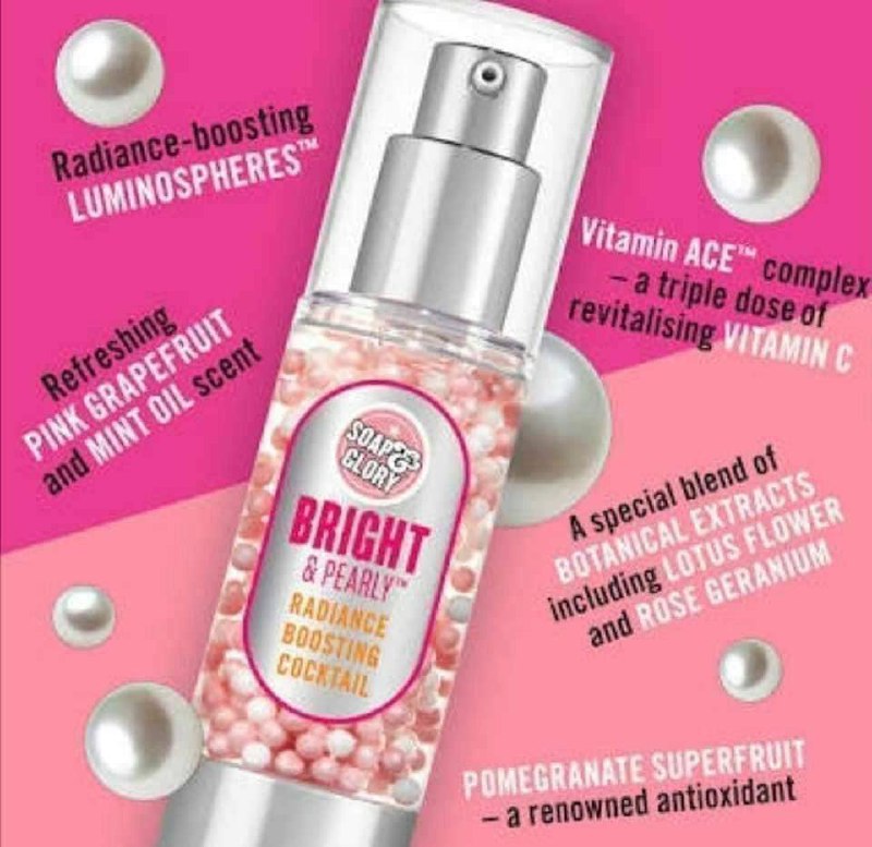 Bright pearly Soap & glory "سيروم سوب اند جلوري " image 5