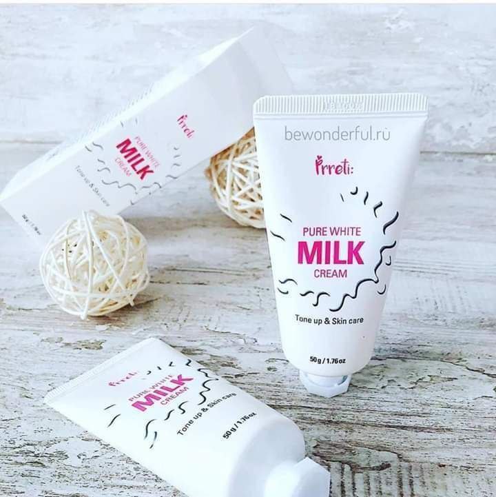 PRRETI Pure White Milk Cream 50g"كريم بريتي بيور وايت للتفتيح" image 0