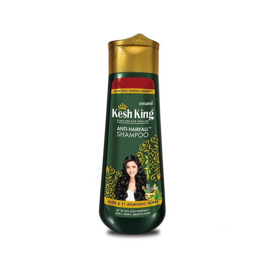 Kesh King Anti Hairfall Shampoo with aloe and 21 herbs, 340ml "شامبو كيش كينج العشبي بالالوفيرا و21 عشب لمنع تساقط الشعر  - 340 مل" image 0