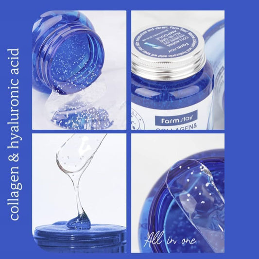 FARM STAY Collagen & Hyaluronic Acid All-in-One Ampoule 250 ml image 0