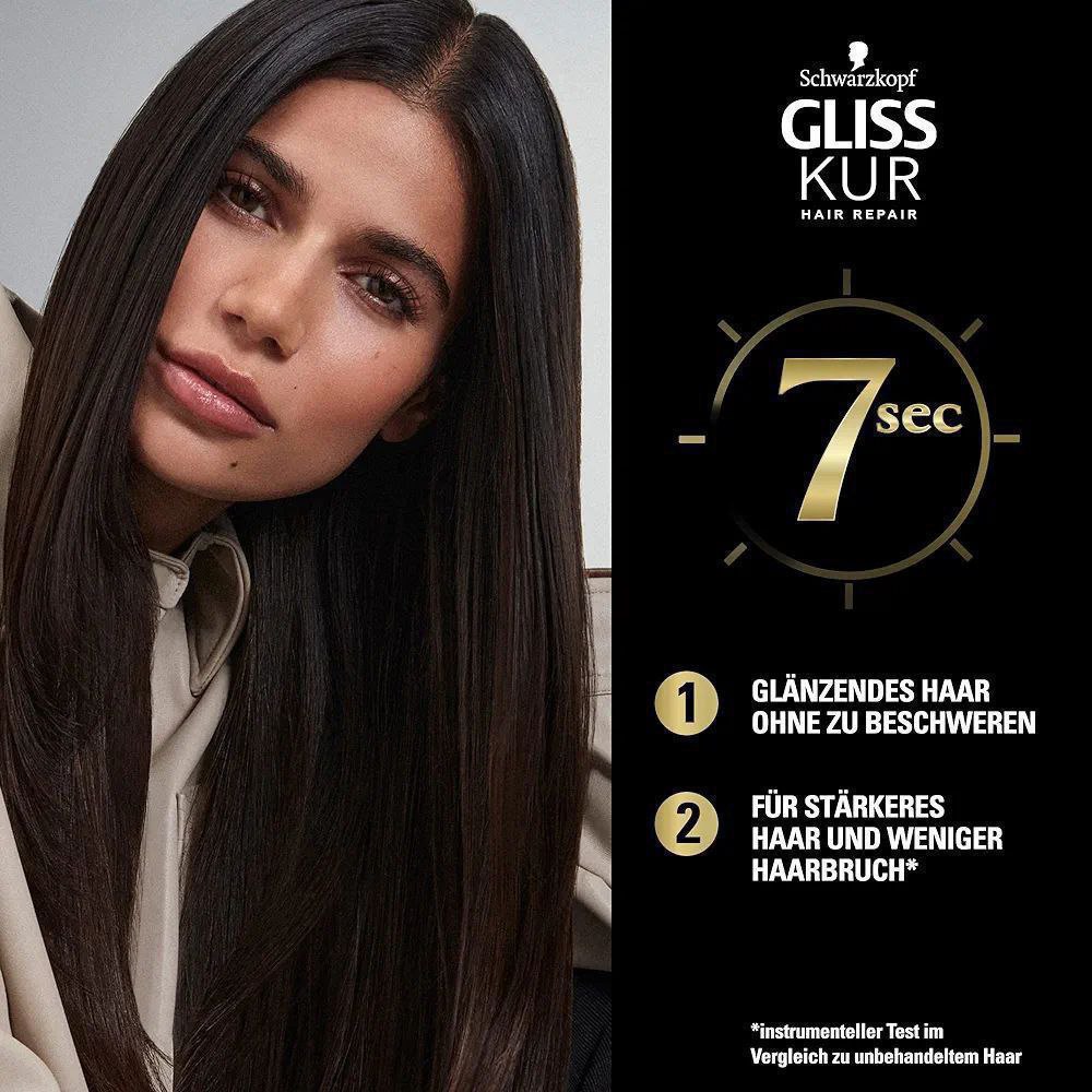Schwartzkopf Gliss Kur Express Repair Kur 7 Sec Oil Nutritive 200 ml "Gliss Kur 7 sec image 2