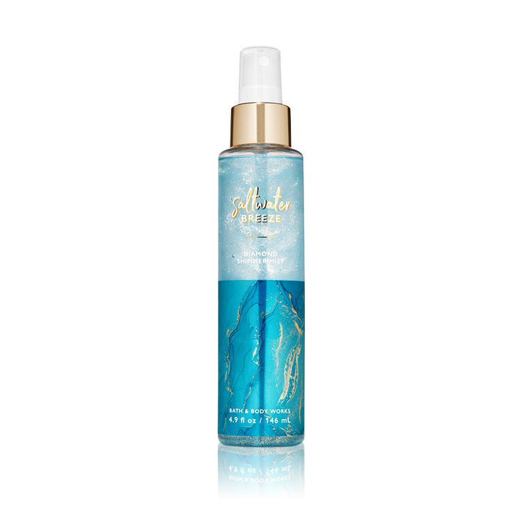 Bath and Body Works SALTWATER BREEZE Diamond Shimmer Mist