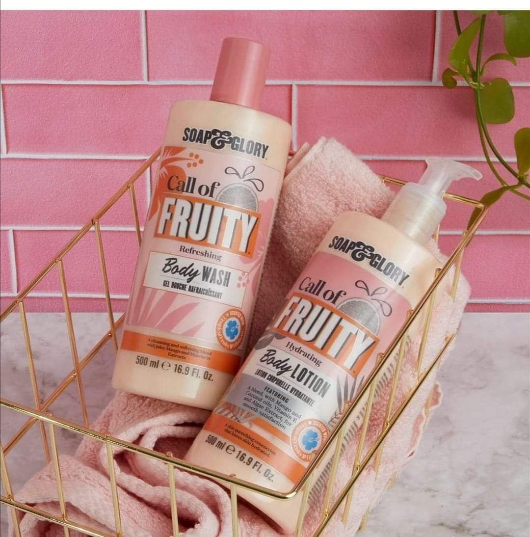 call of fruity  Soap & Glory 500 ML "شاور جيل سوب آند جلوري 500 ملي" image 1
