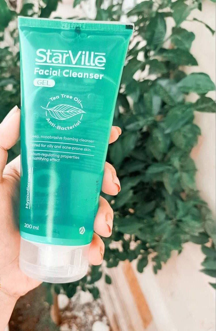 Starville Facial Cleanser Gel Tea Tree Oil Anti-Bacterial"غسول ستارفيل للبشرة الدهنية " image 0
