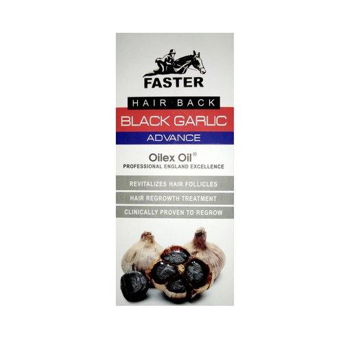 faster advance oil hair back "زيت الثوم الأسود من فاستر هير باك 100 مل" image 3