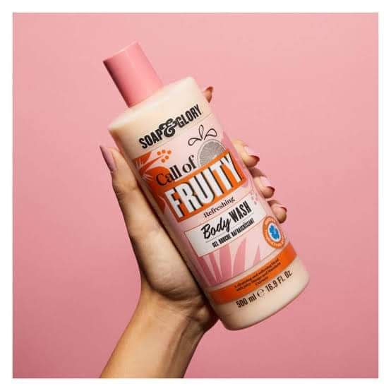 call of fruity  Soap & Glory 500 ML "شاور جيل سوب آند جلوري 500 ملي" image 2