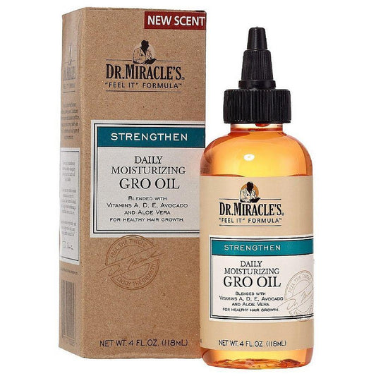 Dr. Miracle's Daily Moisturizing Gro Oil, 118 ml "زيت جرو دكتور ميراكل للترطيب اليومي 118 مل" image 0