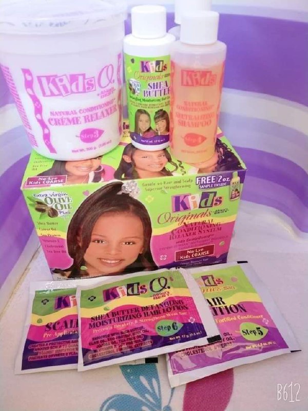 Organics Organics Super Children Hair Relaxer, 450g"كريم فرد شعر للاطفال من اورجانيكس - 450 غرام." image 2