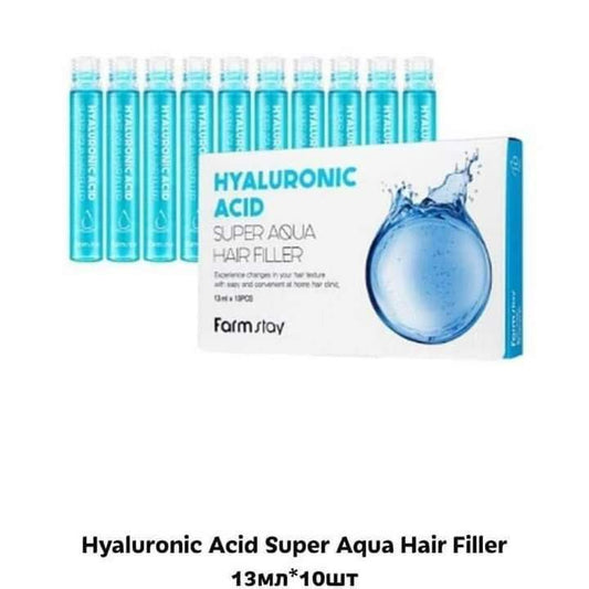 FarmStay Hyaluronic Acid Super Aqua Hair Filler"امبولات فلير الشعر فارم ستاى" image 0