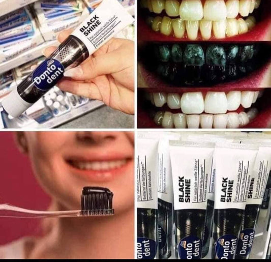 Donto dent Black Shine"معجون باليا بالفحم الالماني" image 0